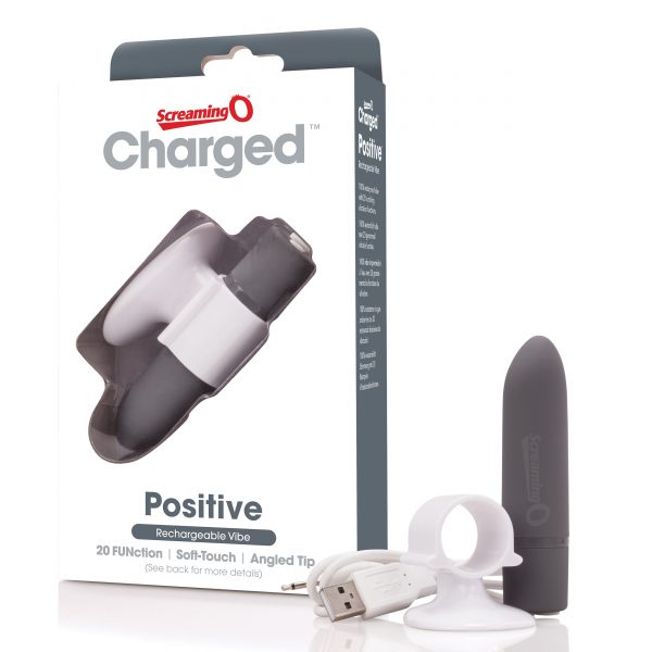 Vibrador Femenino Screaming O Charged Fing O Púrpura - AFNG-PU-101